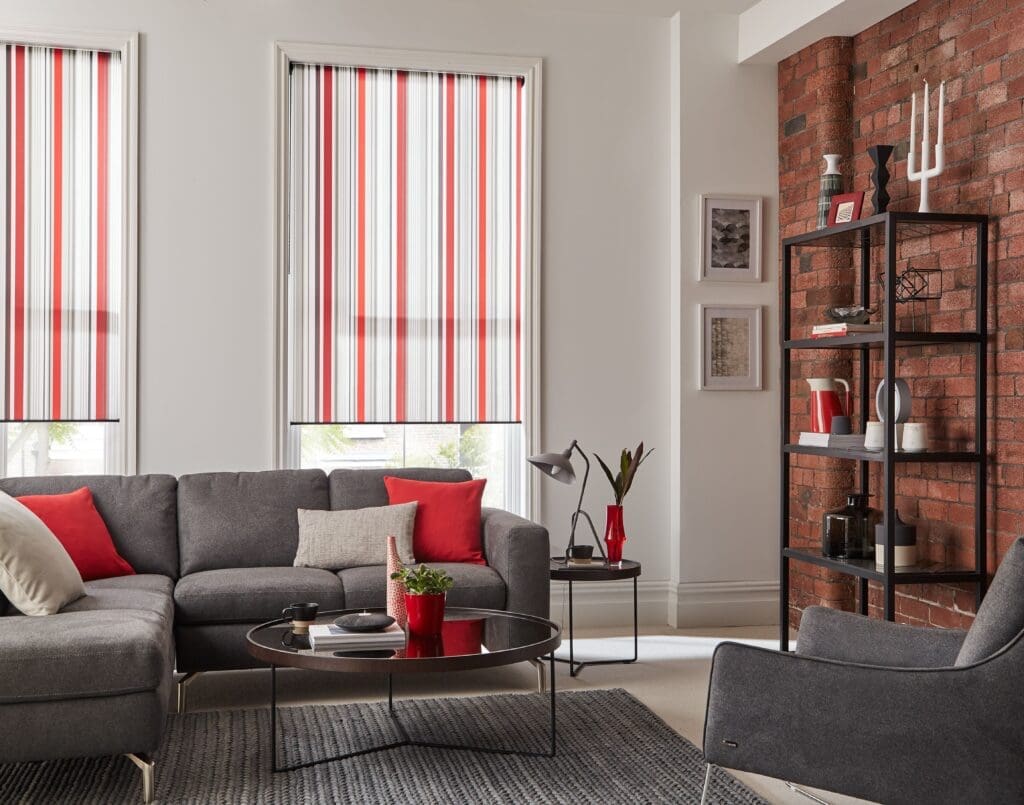 Living room blinds