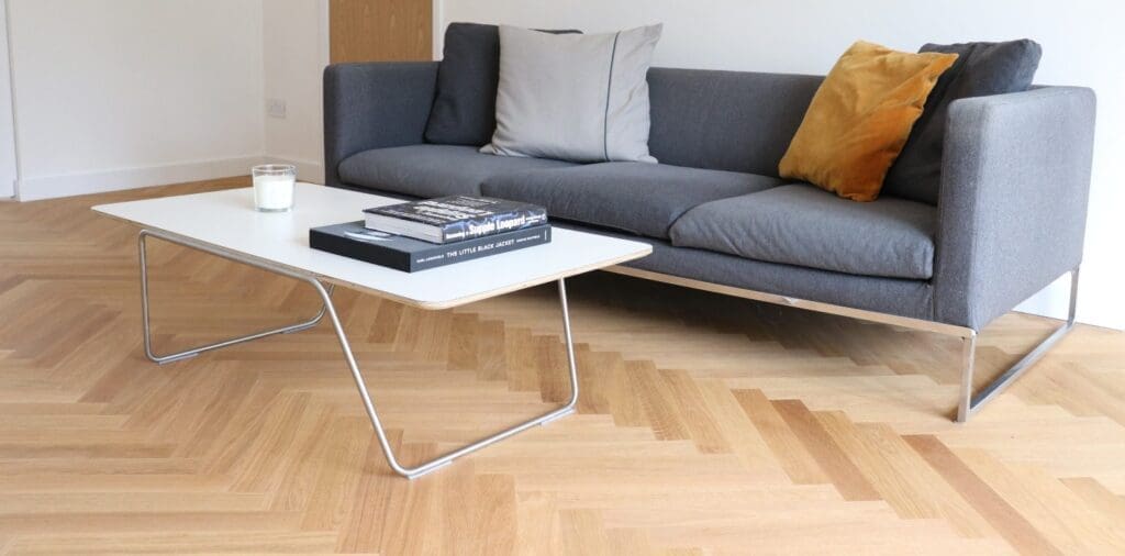 Living room flooring