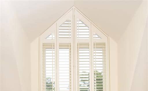 apex shaped shutters