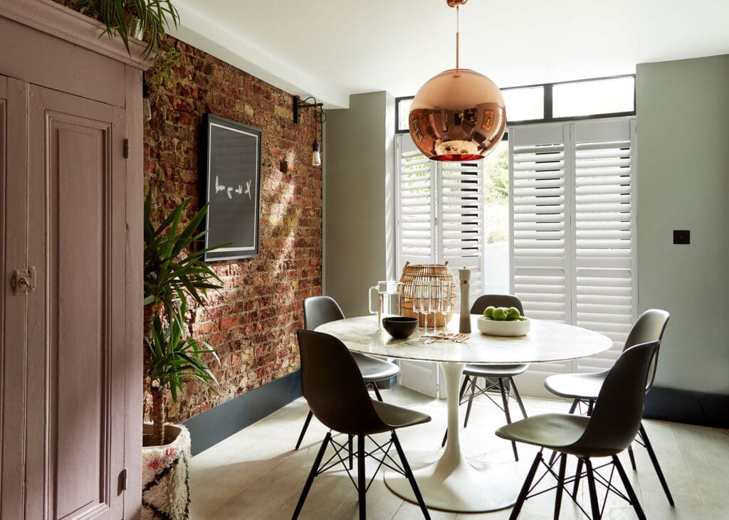 dining room shutters