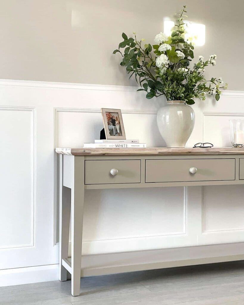 Hallway wall panels